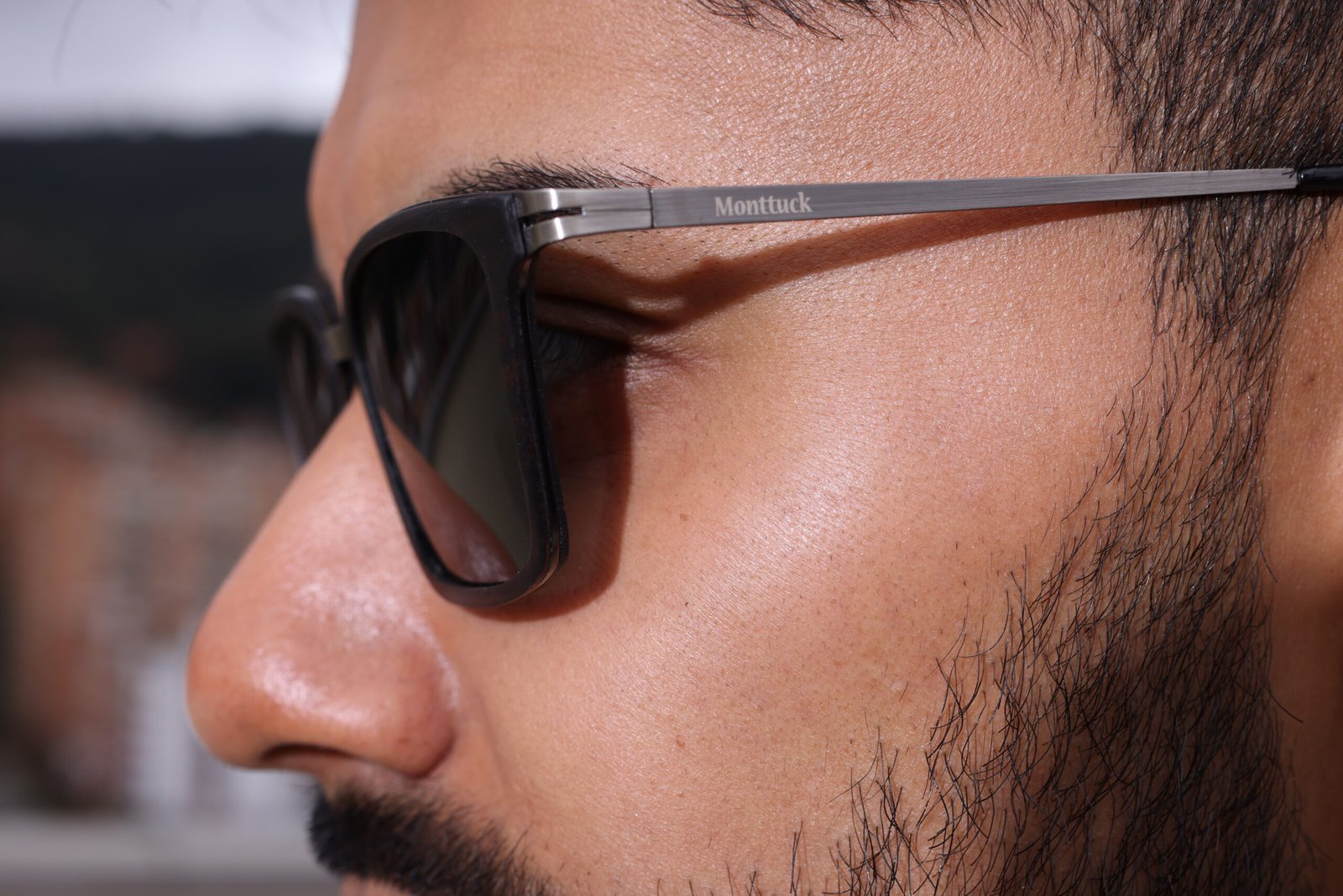 Monttuck Gun grey sunglasses men women