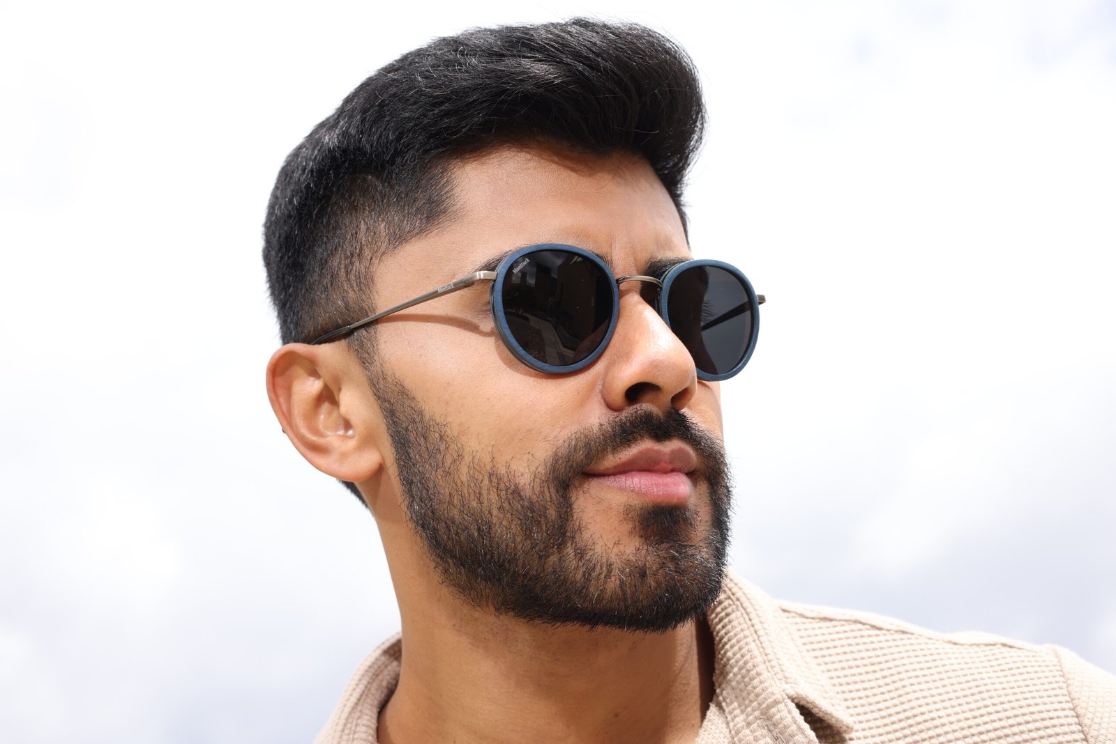 Monttuck Amangasette wood sunglasses metal premium