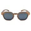 Sag Harbor - Walnut Wood Sunglasses - Monttuck Handcrafted walnut wood square sunglasses with polarized UV400 lenses and carbon fiber temples, Sag Harbor by Monttuck
