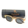 Sag Harbor - Walnut Wood Sunglasses - Monttuck Handcrafted walnut wood square sunglasses with polarized UV400 lenses and carbon fiber temples, Sag Harbor by Monttuck