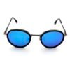 Handcrafted wood sunglasses with blue revo polarized lenses and anti-seawater coating, Atlantic by Monttuck